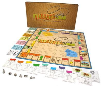 Alberta-opoly box art