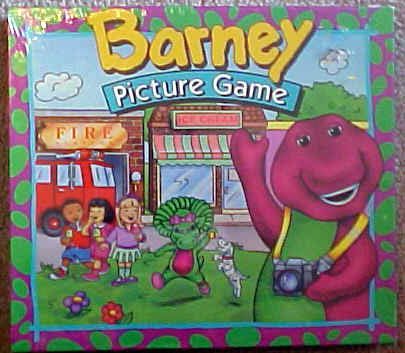 Barney Picture Game doboz