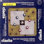 Clacto ; 4 and 4, Game with magnetic marbles box art