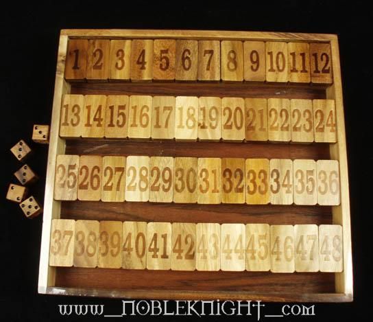 Shut The Box Advanced version doboz