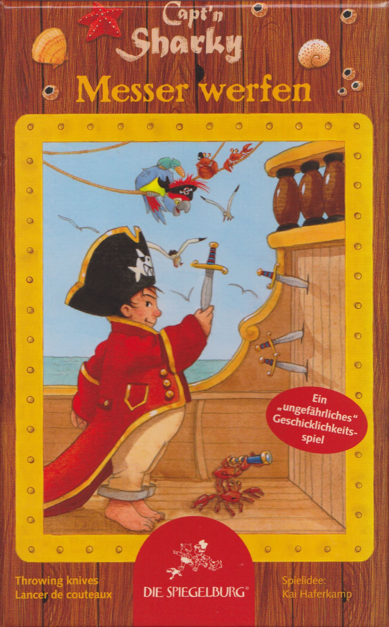 Capt'n Sharky: Messer werfen doboz
