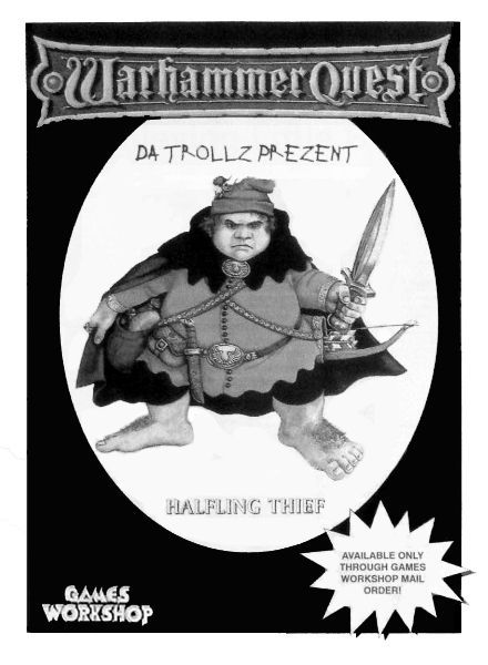Coperta Warhammer Quest: Halfling Thief