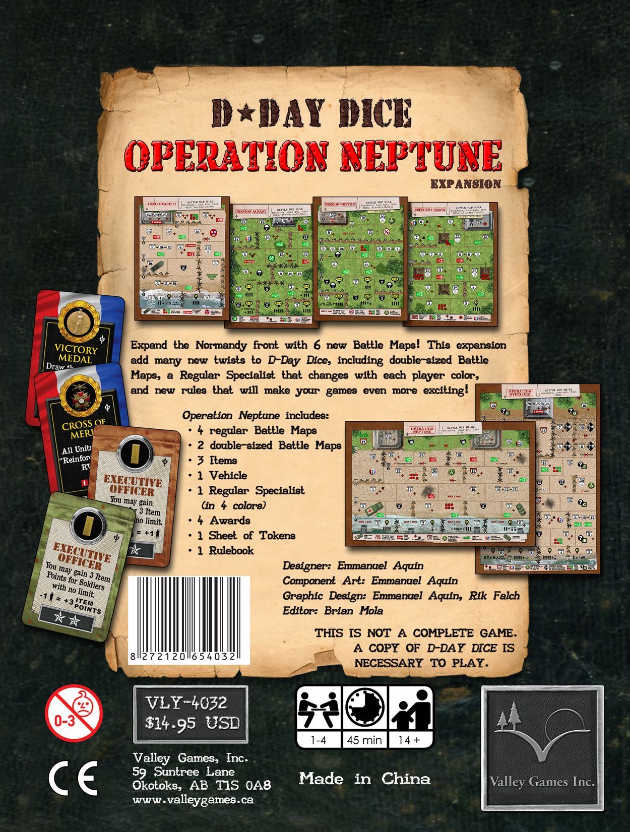D-Day Dice: Operation Neptune box art