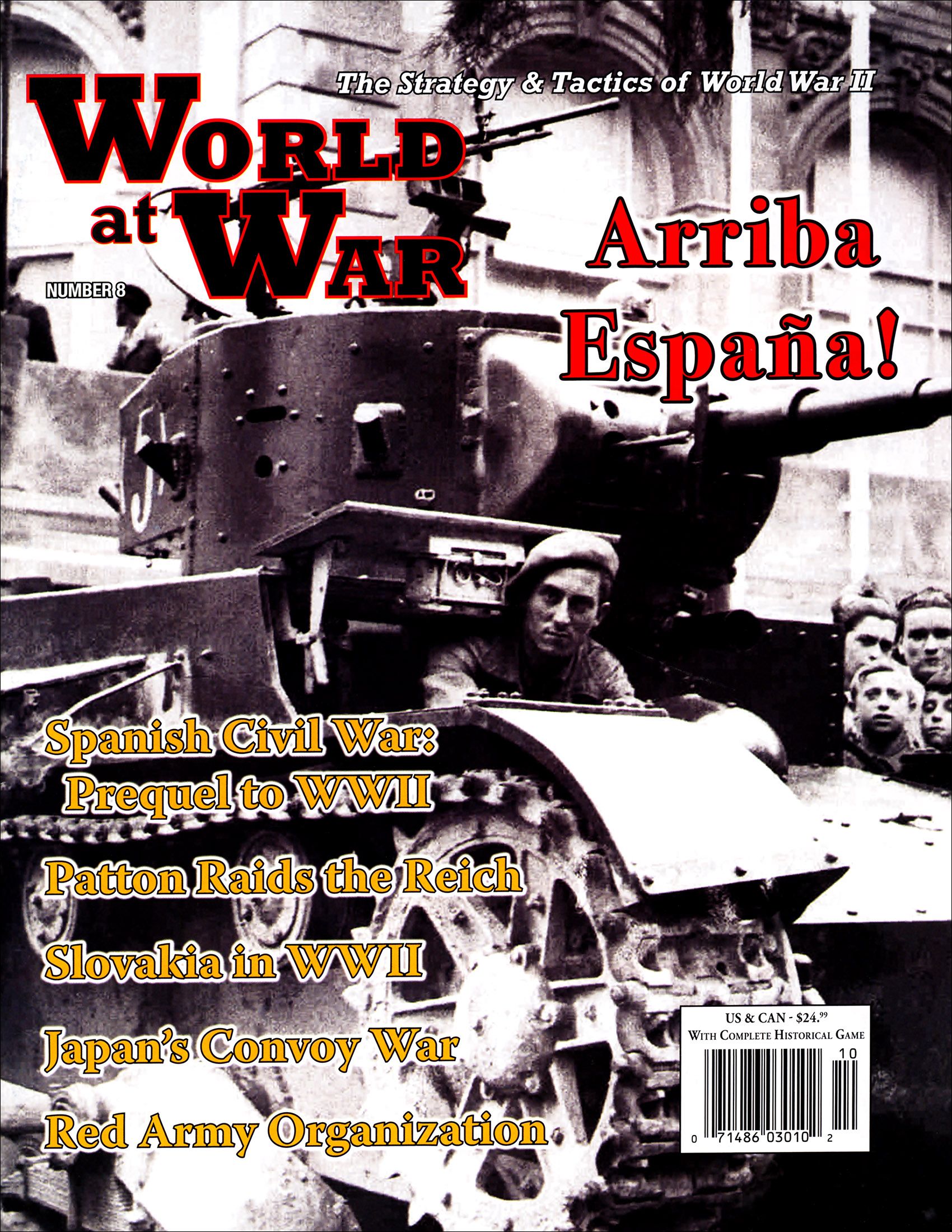 ¡Arriba España! doboz