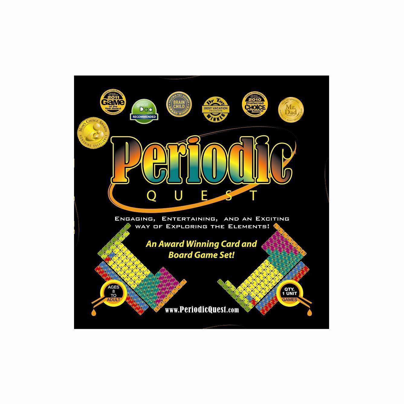Periodic Quest: Card and Board Game Set box art