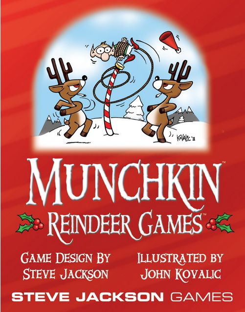 Munchkin Reindeer Games box art