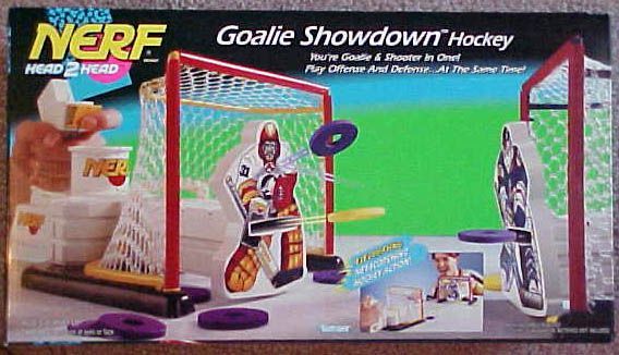 Nerf Goalie Showdown doboz