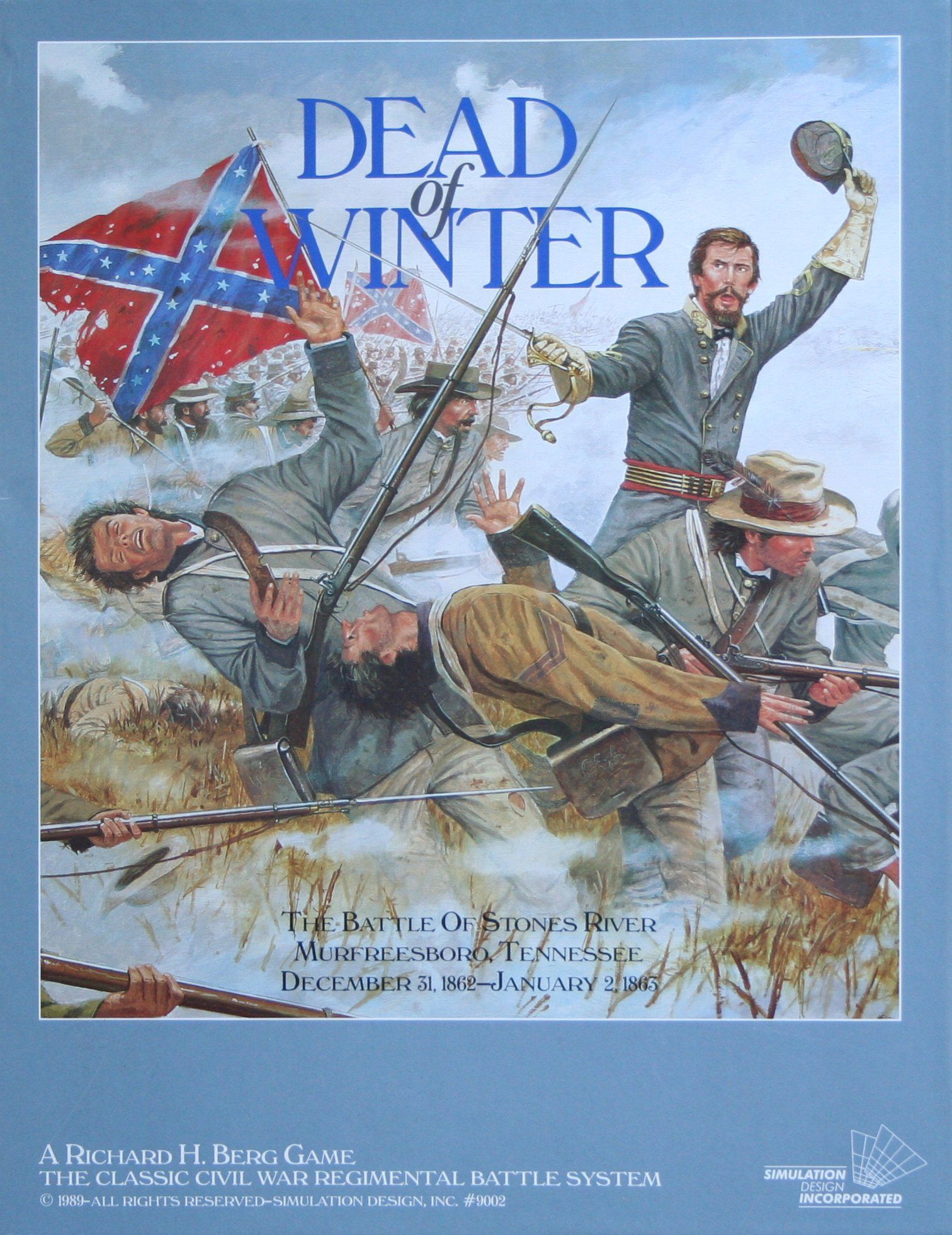 Dead of Winter: The Battle of Stones River – Murfreesboro, Tennessee box art