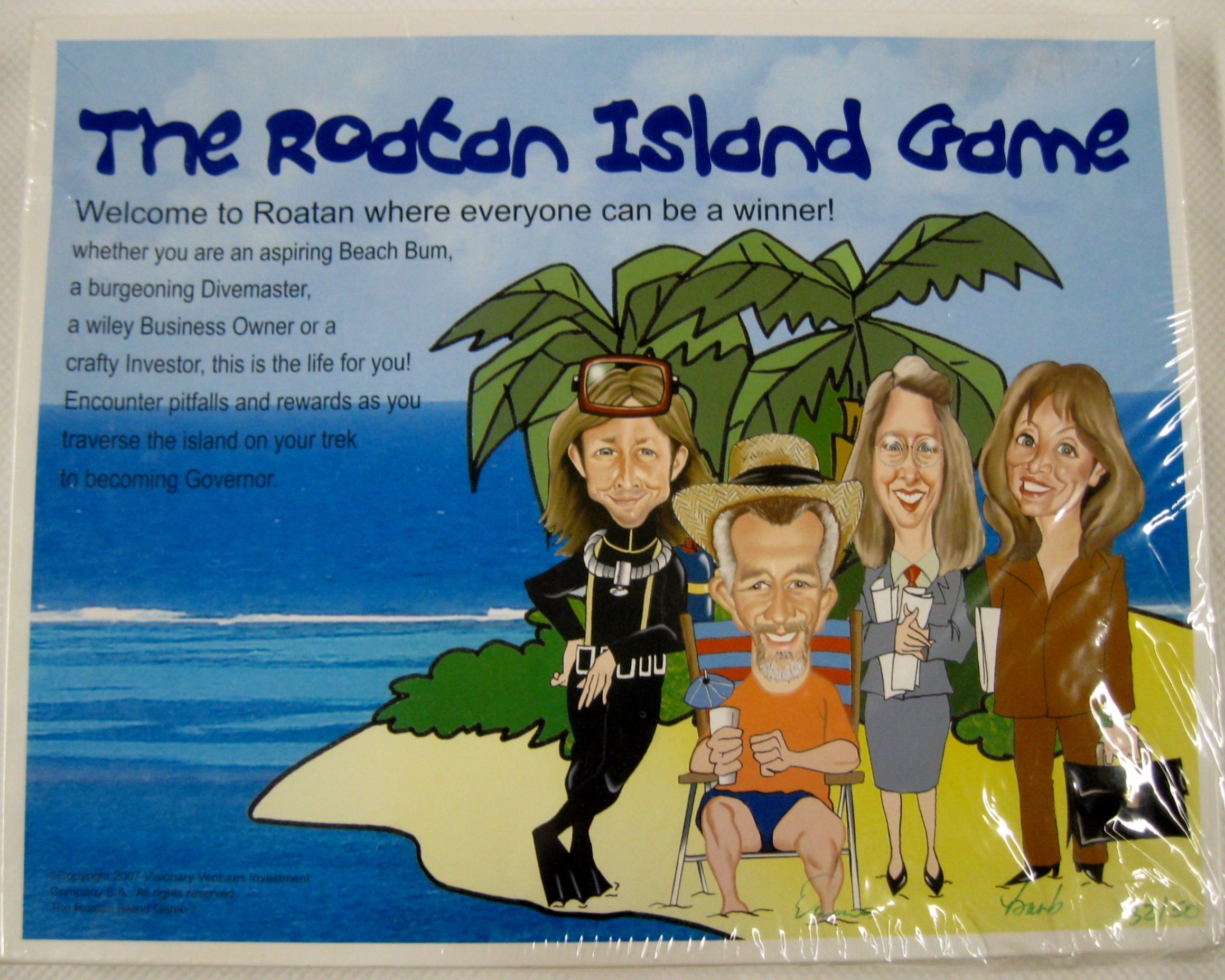 The Roatan Island Game box art