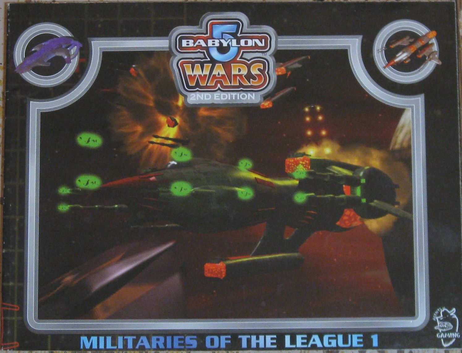 Coperta Babylon 5 Wars: Militaries of the League (Part 1)