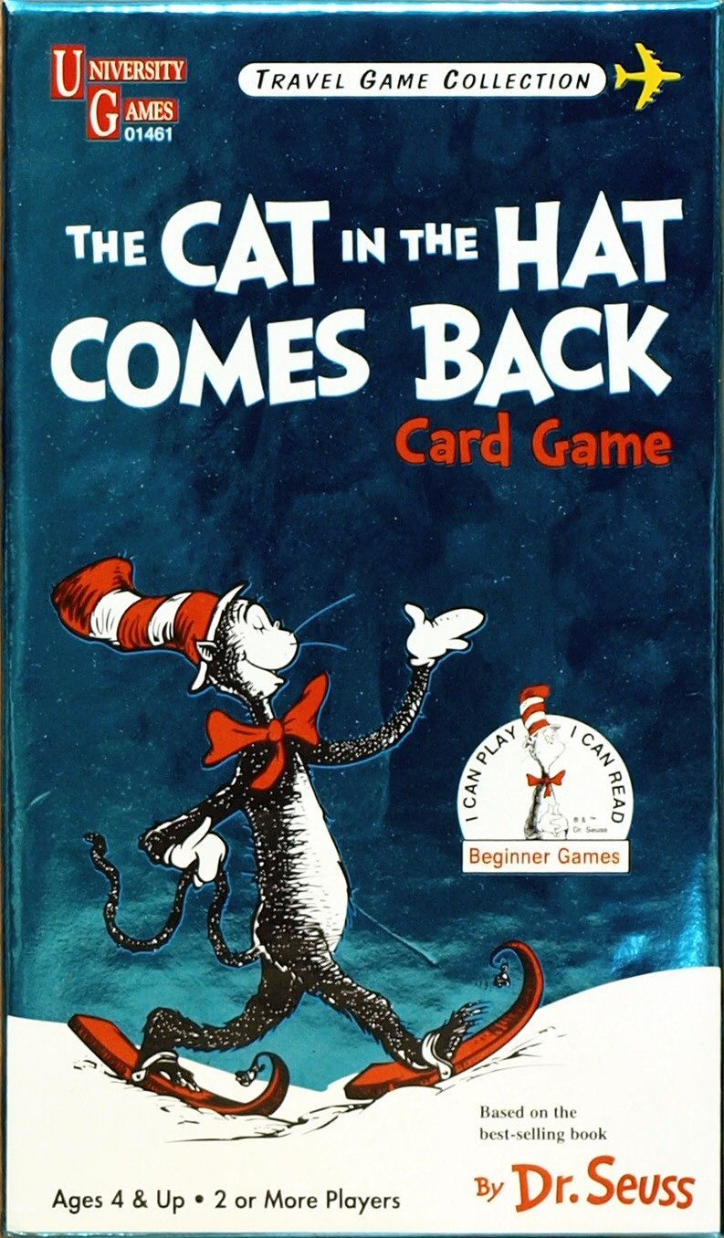 The Cat in the Hat Comes Back Card Game doboz