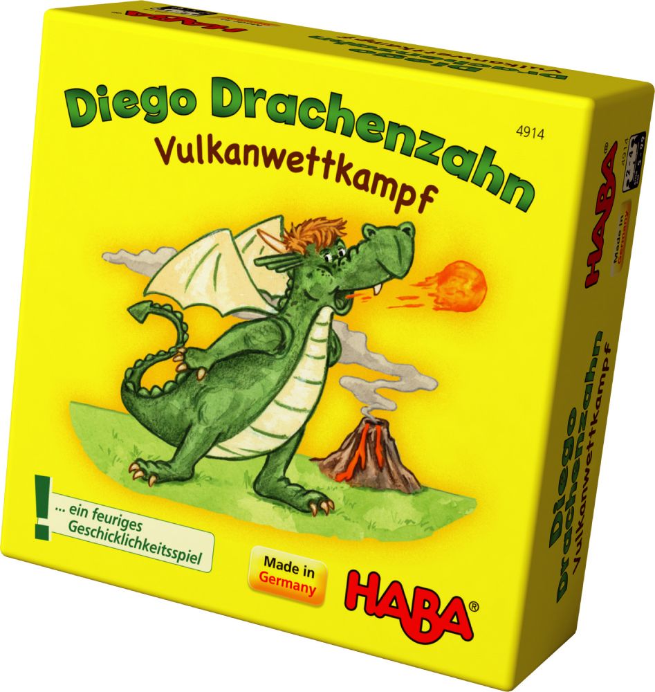 Diego Drachenzahn: Vulkanwettkampf box art