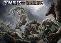 Coperta Zombies vs Werewolves