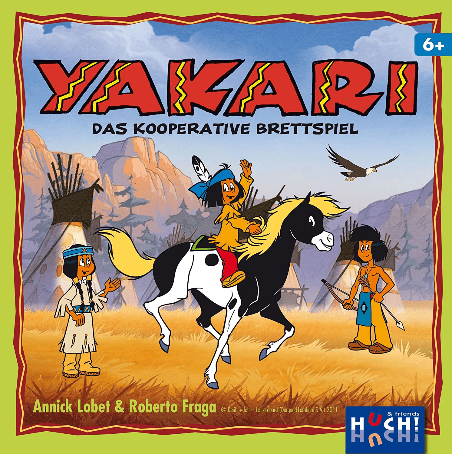 Yakari: Das Kooperative Brettspiel box art