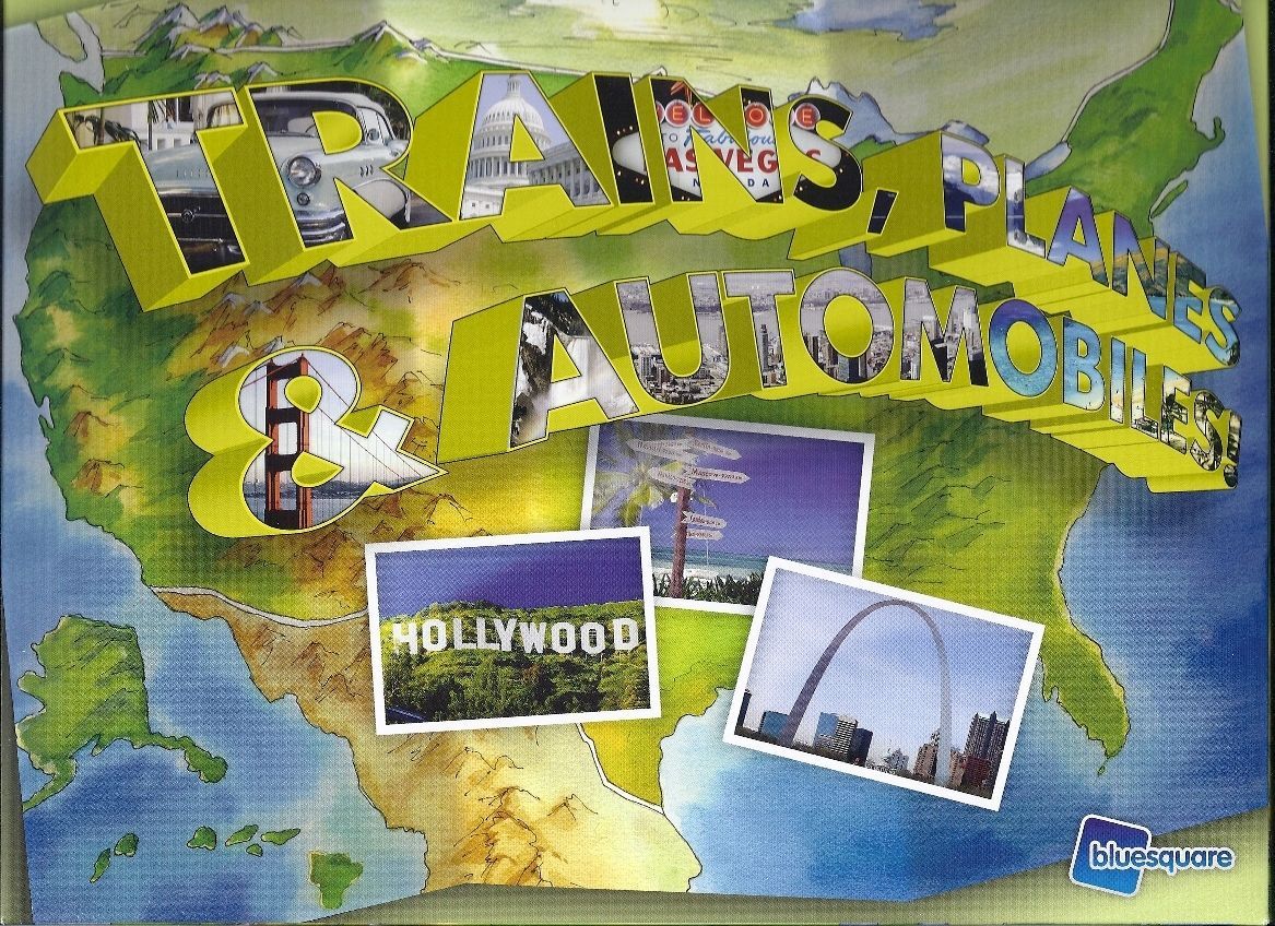Trains, Planes & Automobiles box art