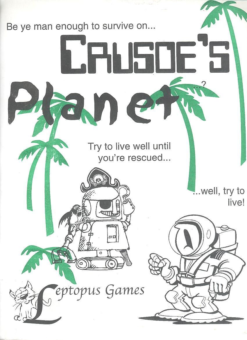 Crusoe's Planet box art