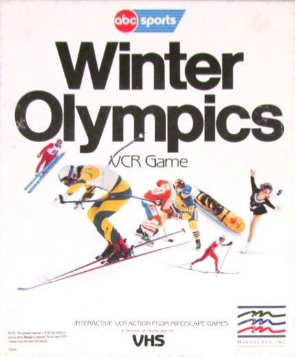 Winter Olympics VCR Game box art