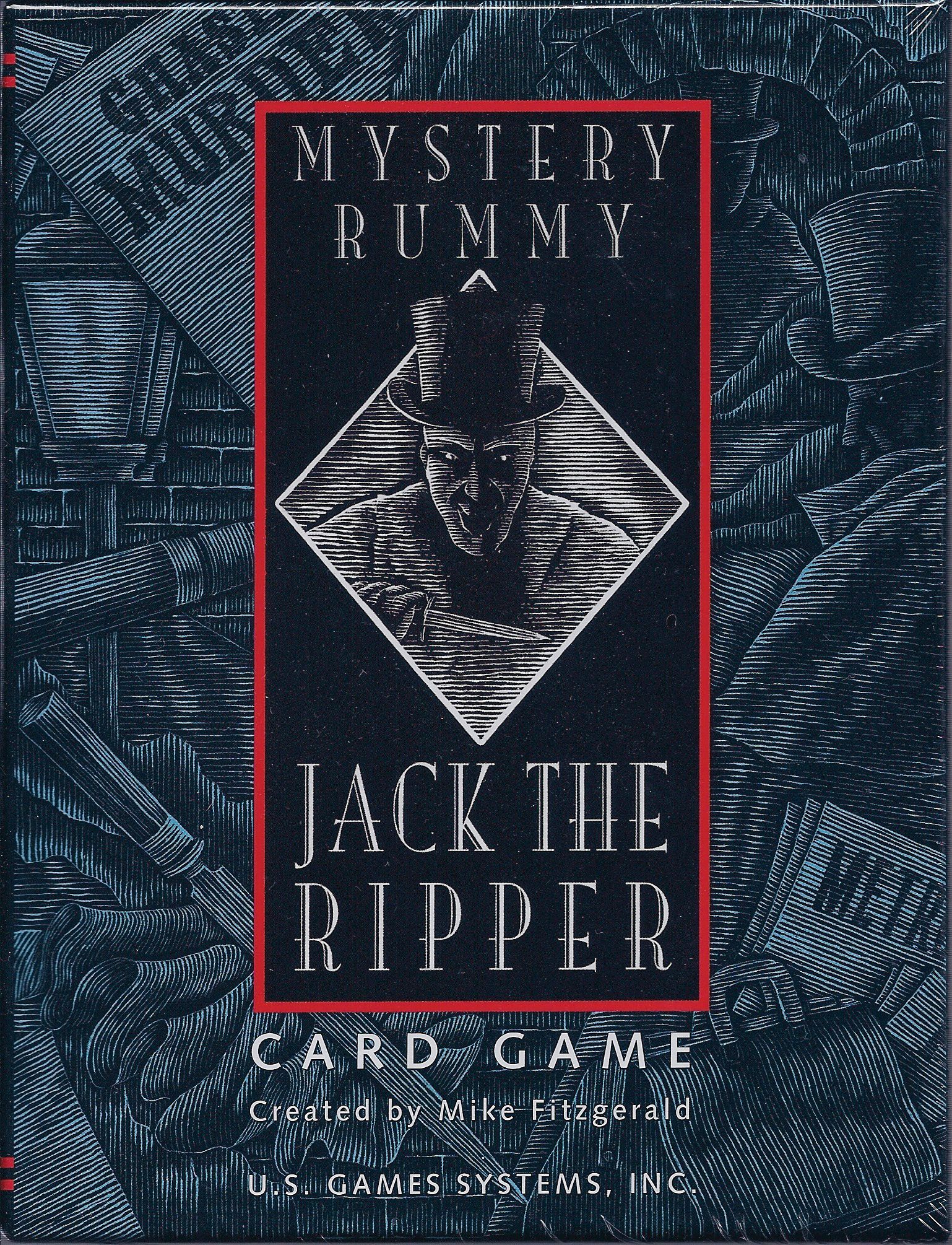Mystery Rummy: Jack the Ripper box art