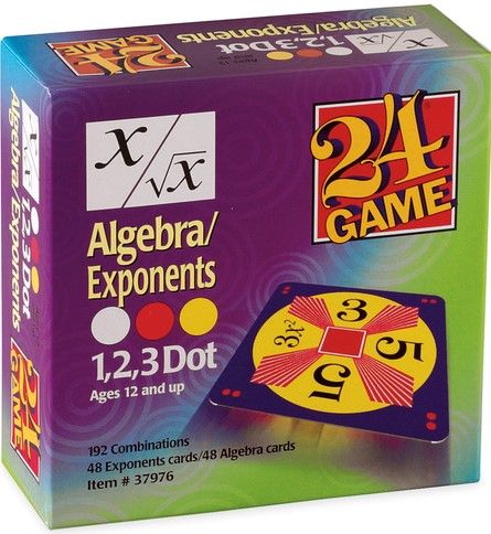 Coperta 24 Game: Algebra/Exponents