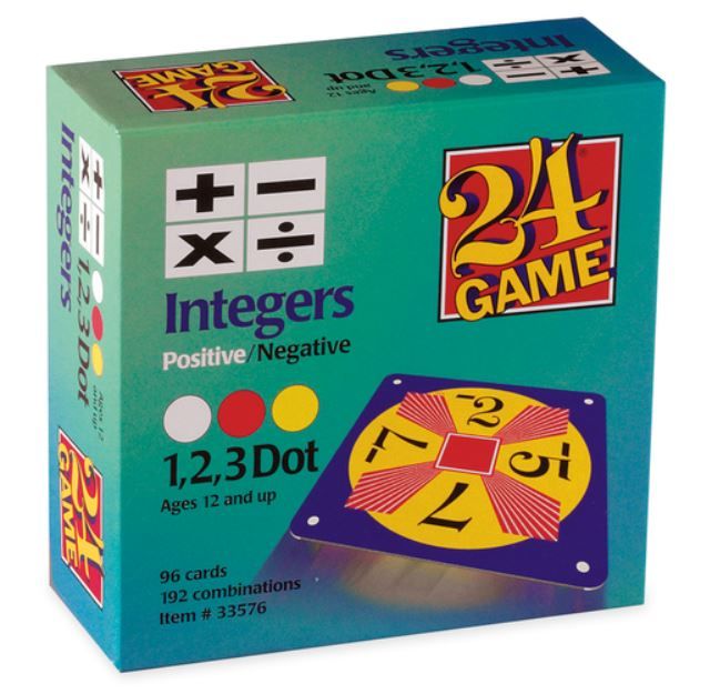 Coperta 24 Game: Integers positive/negative