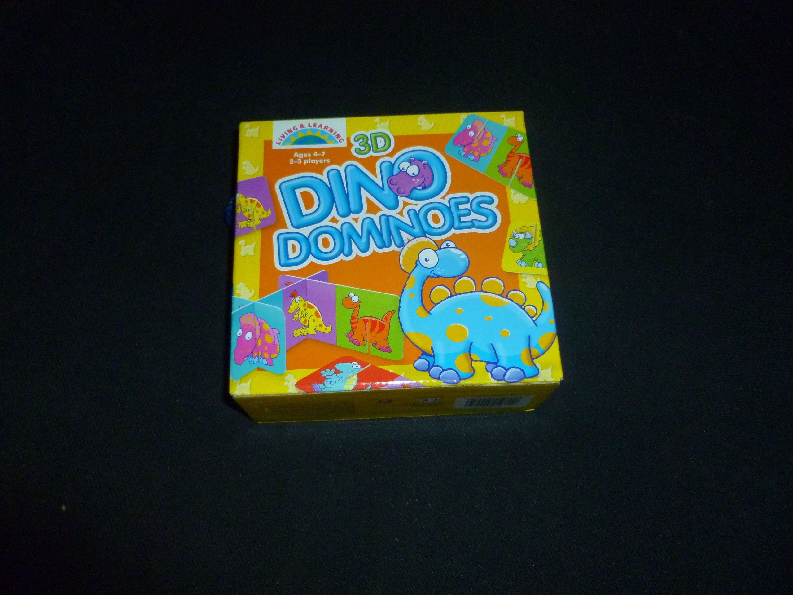 3D Dino Dominoes box art