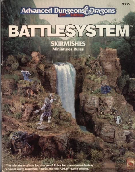 Coperta Advanced Dungeons & Dragons Battlesystem Skirmishes