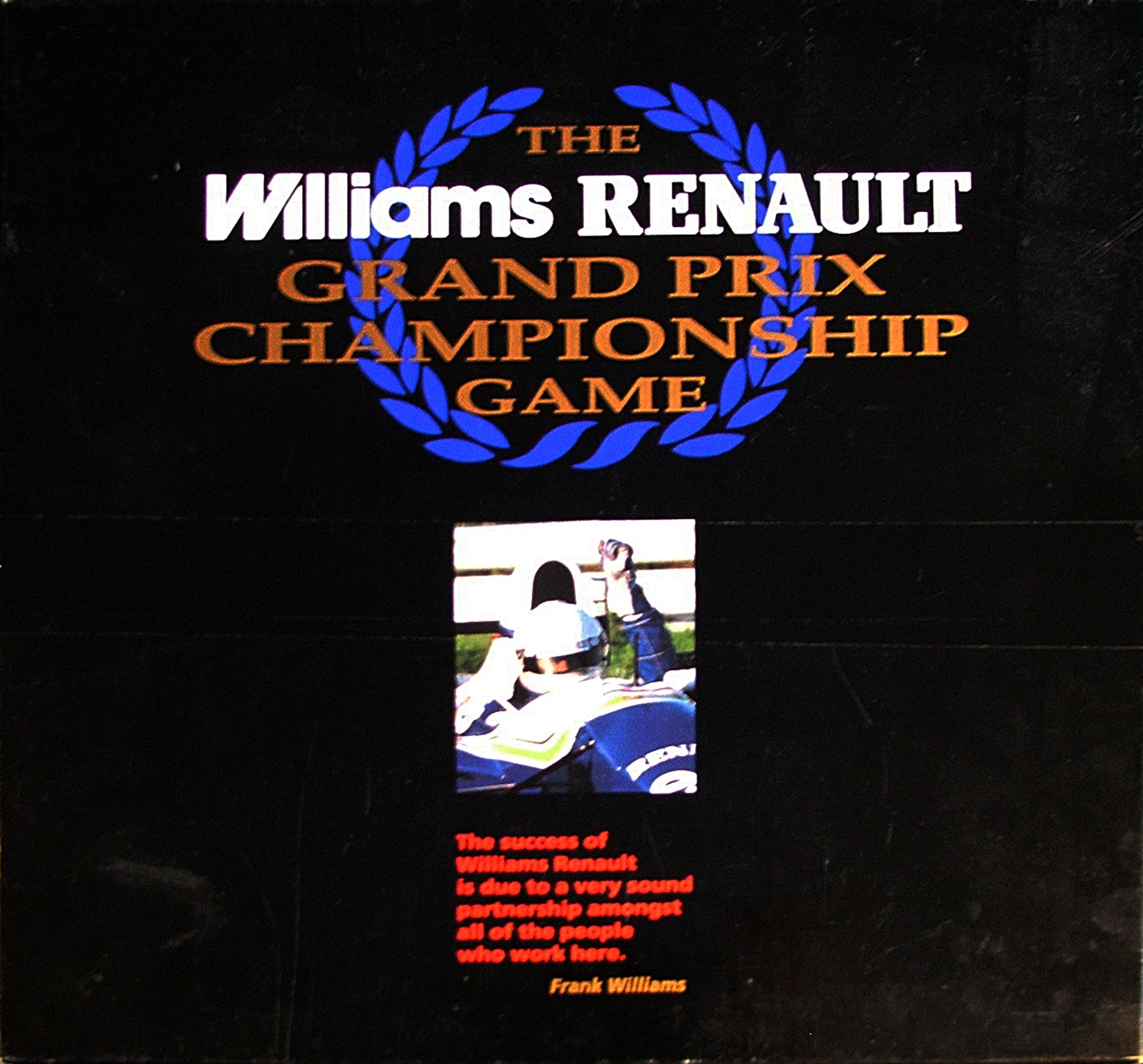 Williams Renault Grand Prix Championship doboz