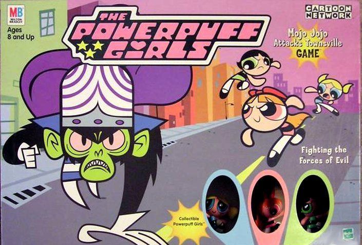 The Powerpuff Girls: Mojo Jojo Attacks Townsville Game box art