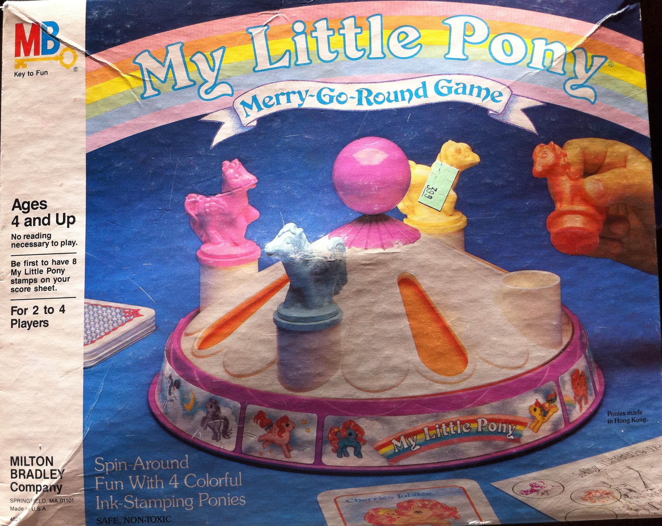 Coperta My Little Pony Merry-Go-Round Game