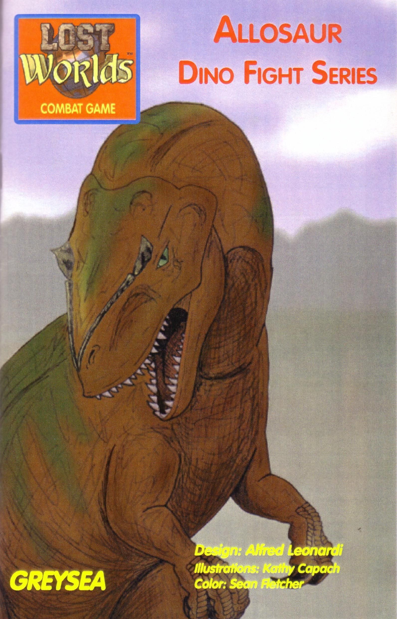 Lost Worlds: Dino Fight Series – Allosaur doboz