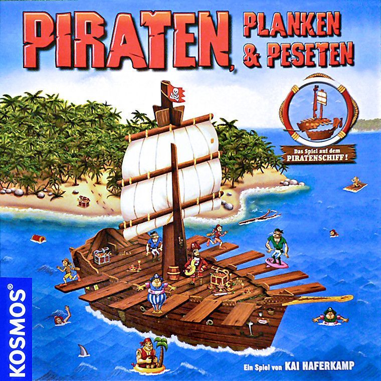 Piraten, Planken & Peseten box art
