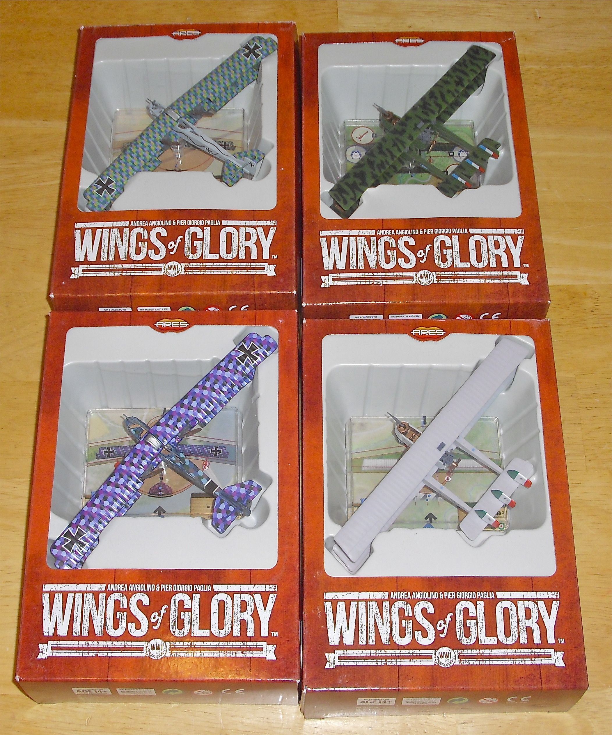 Wings of Glory: WW1 Special Packs doboz