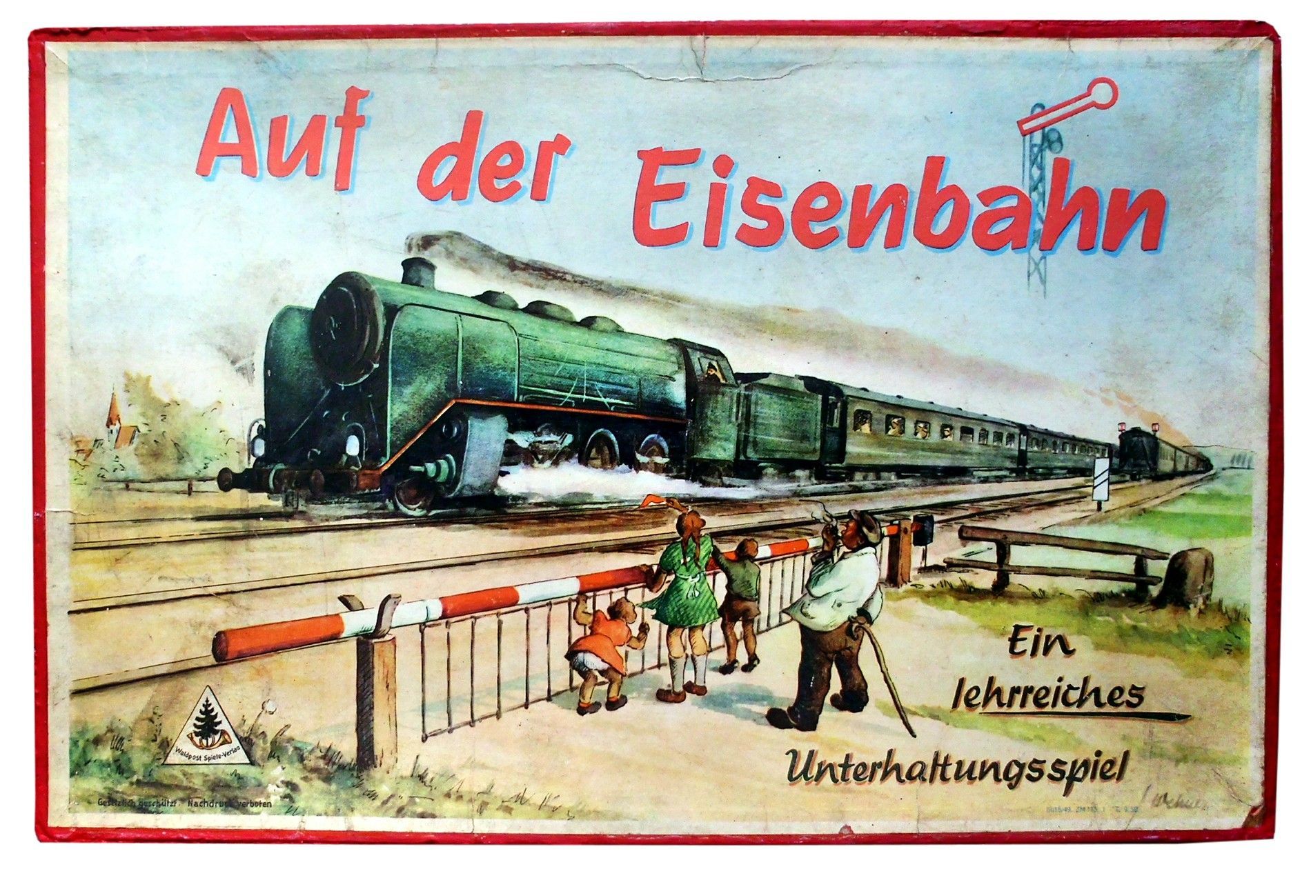 Auf der Eisenbahn doboz