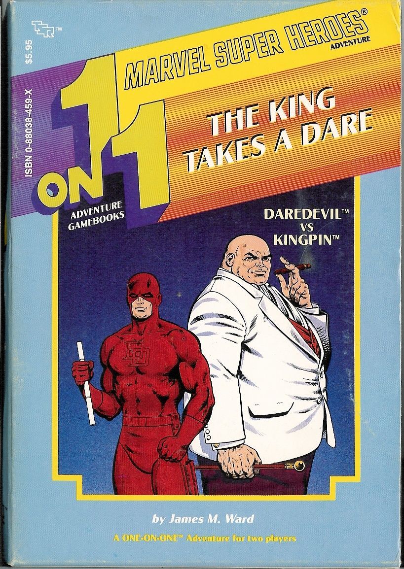 1 on 1 Adventure Gamebooks: The King Takes a Dare doboz