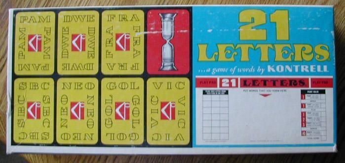 21 Letters doboz