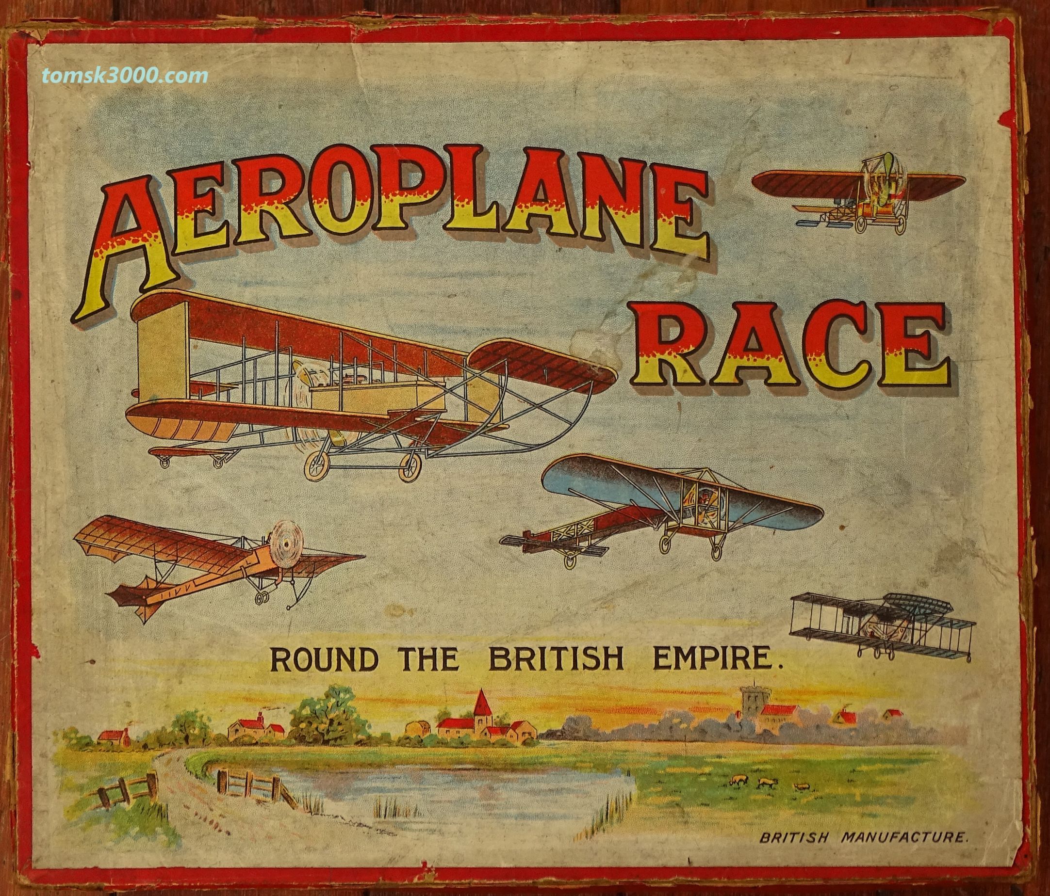 Coperta Aeroplane Race Round the British Empire