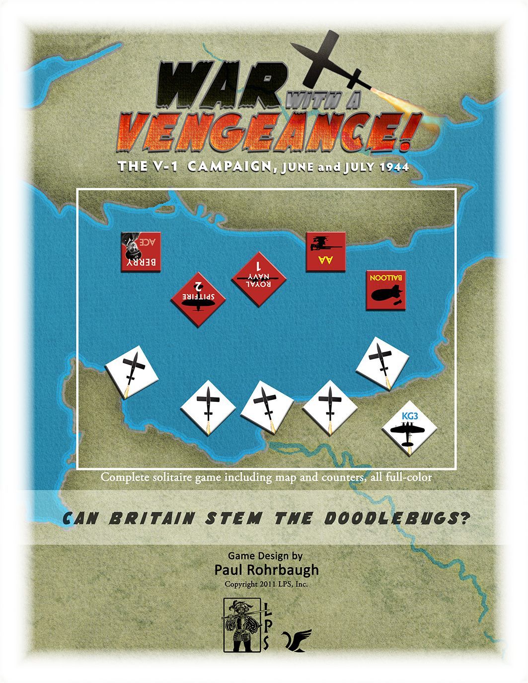 War with a Vengeance!: The V-1 Campaign June and July 1944 box art