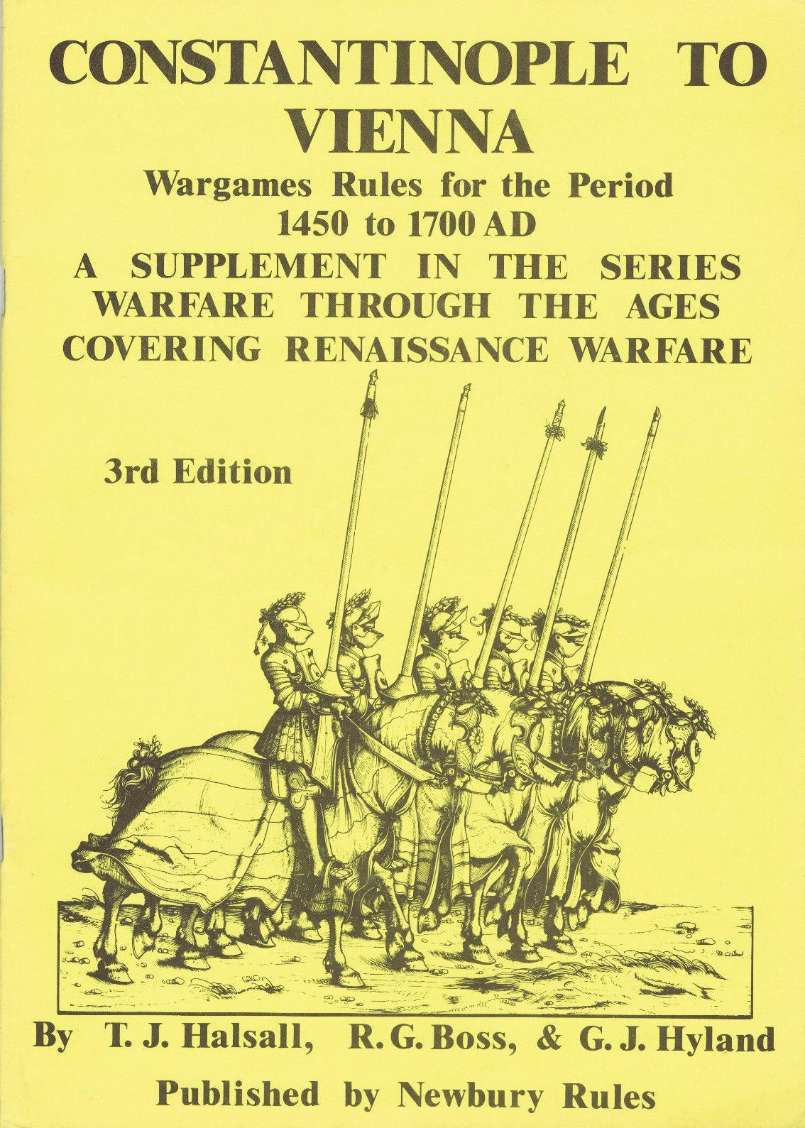 Constantinople to Vienna: Wargames Rules for the Period 1450 to 1700 AD box art