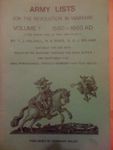 Army Lists for the Revolution in Warfare: Volume 1 1550-1660AD