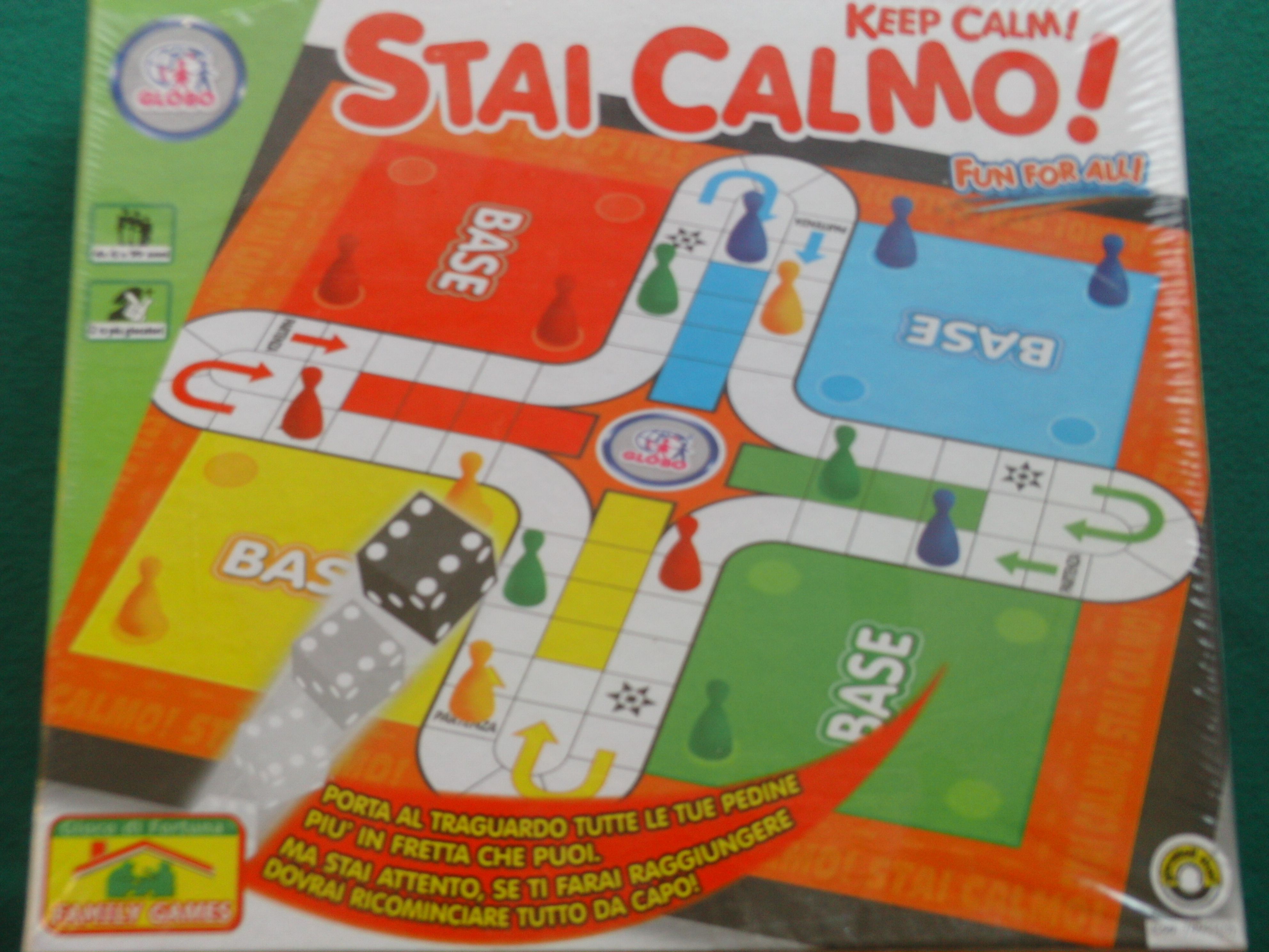 Keep Calm! Stai calmo! doboz