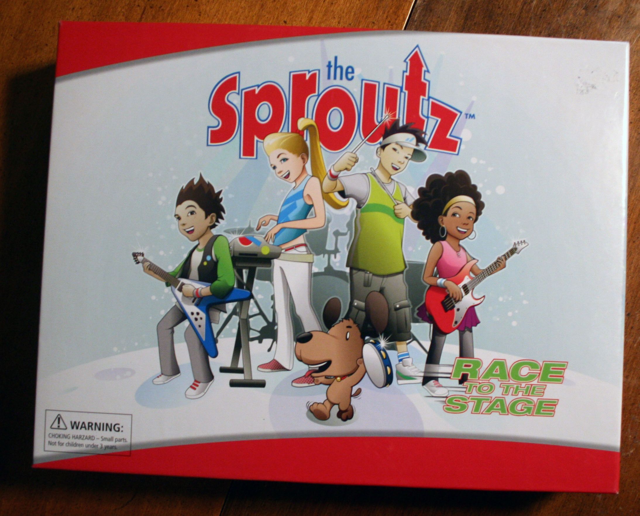 The Sproutz: Race to the Stage box art