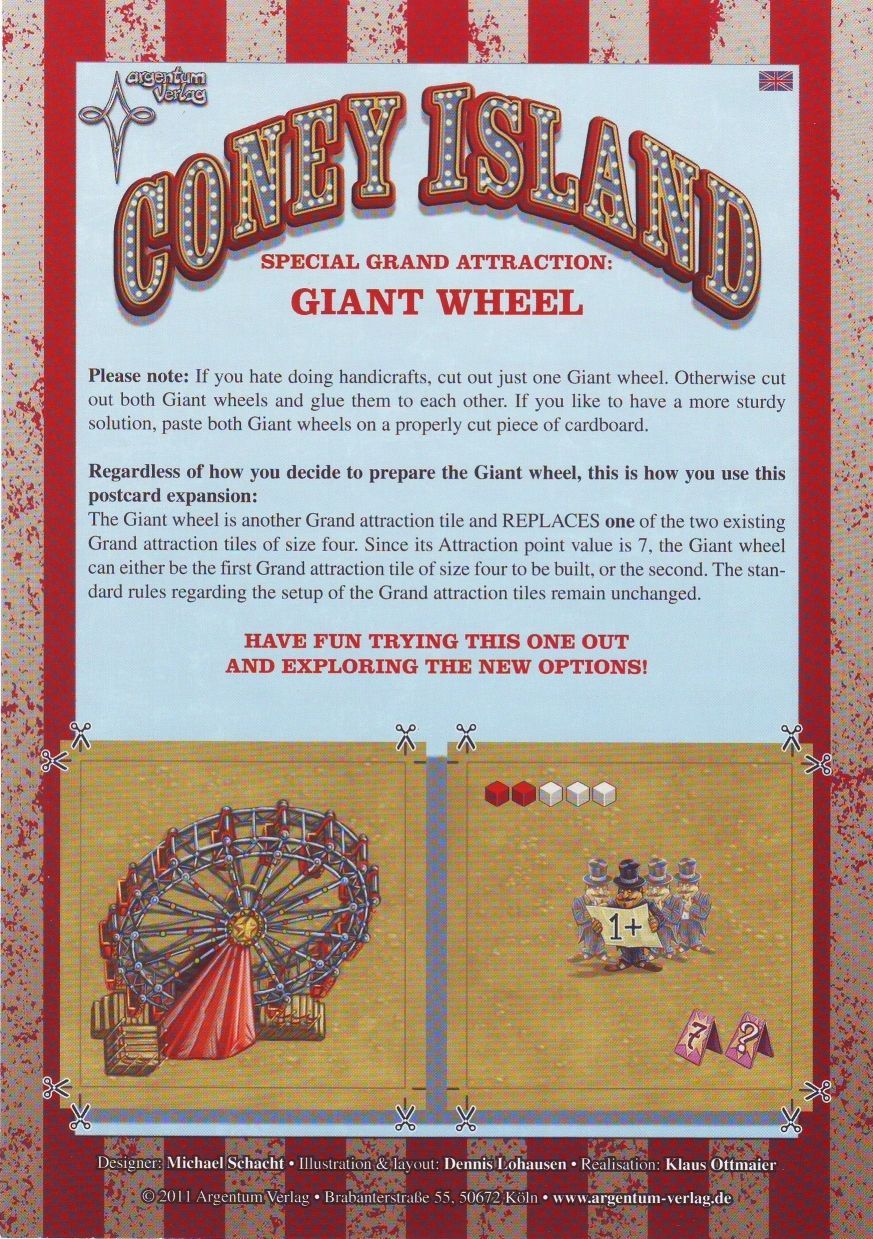 Coney Island: Giant Wheel box art