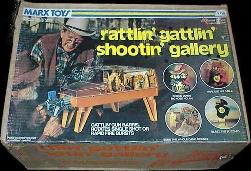 The Rattlin' Gattlin' Shootin' Gallery doboz