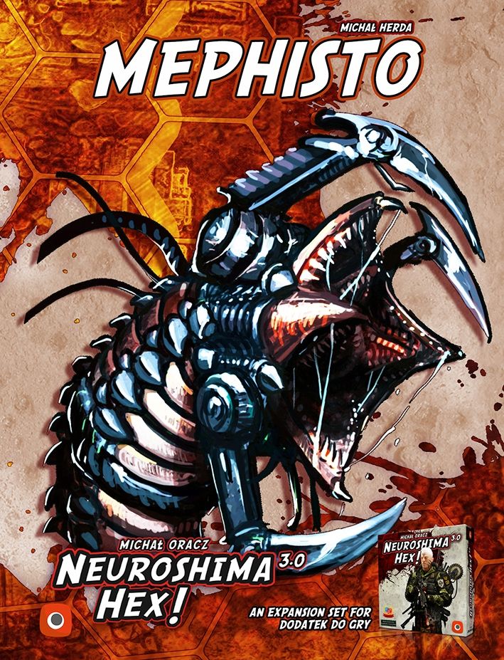 Neuroshima Hex! 3.0: Mephisto box art