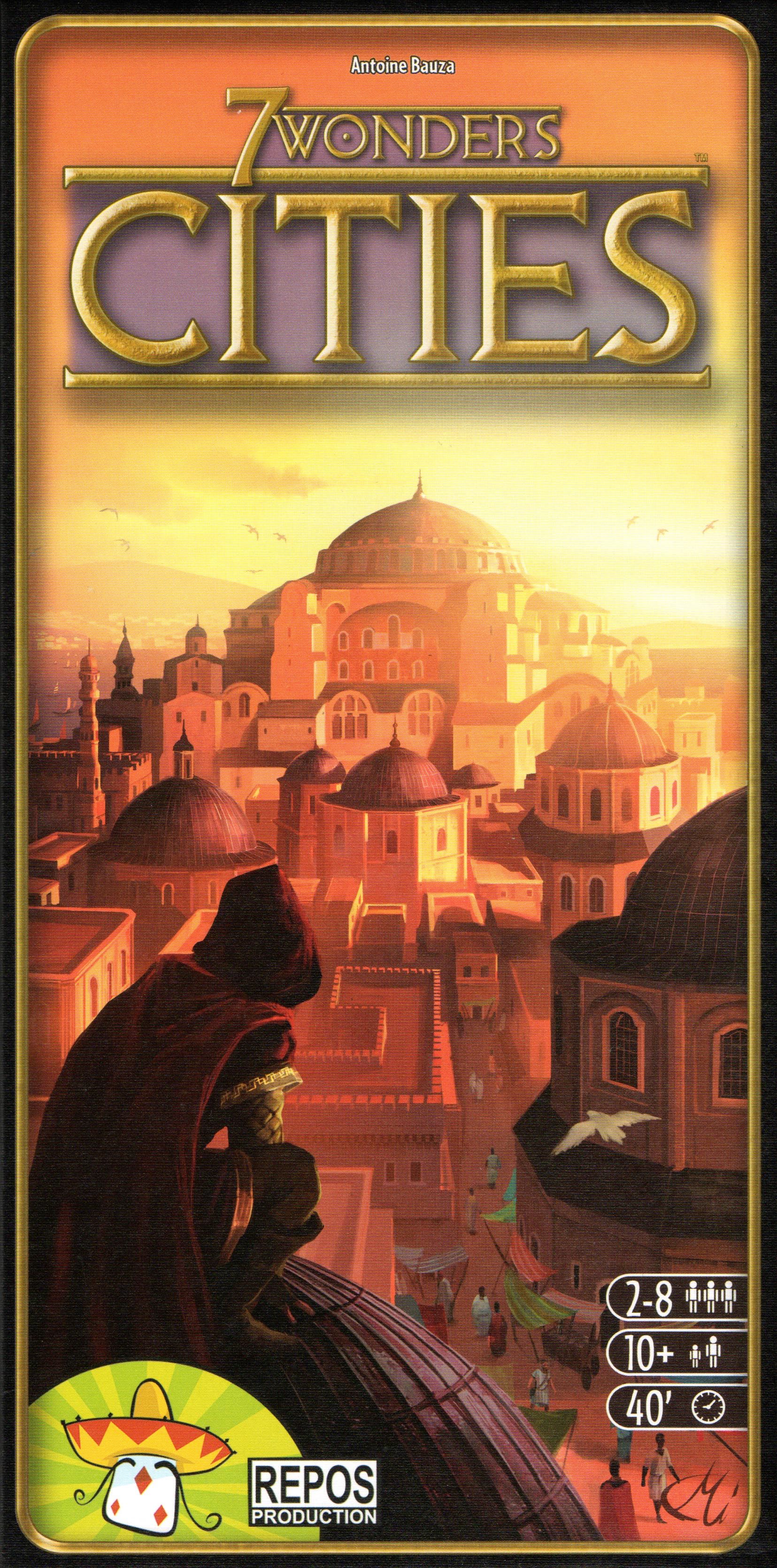 7 Wonders: Cities box art