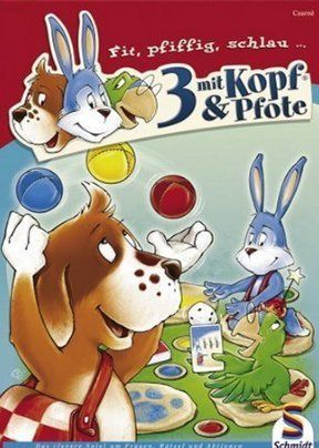 3 mit Kopf & Pfote: Fit, pfiffig, schlau box art