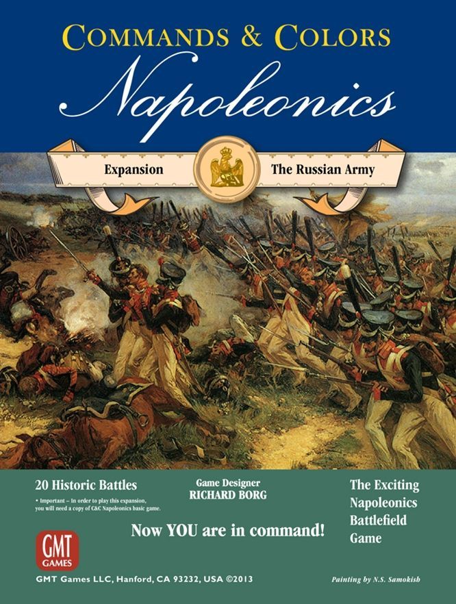 Commands & Colors: Napoleonics Expansion #2 – The Russian Army doboz