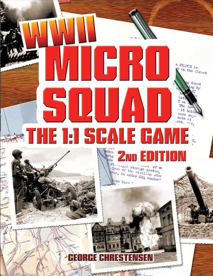 WWII Micro Squad: The 1:1 Scale Game box art