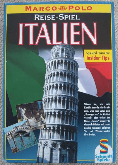 MARCO POLO REISE-SPIEL Italien box art