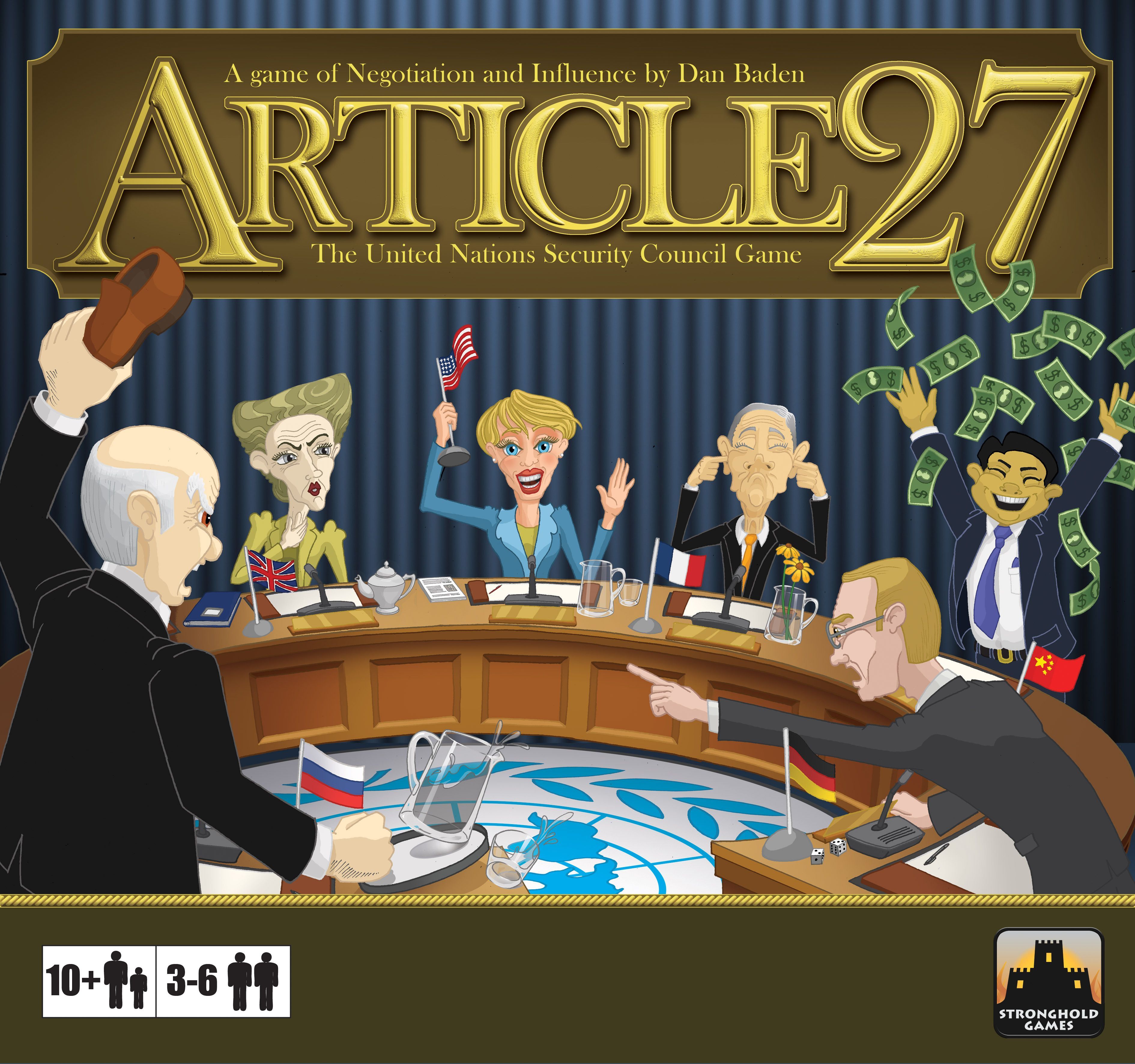 Article 27: The UN Security Council Game box art